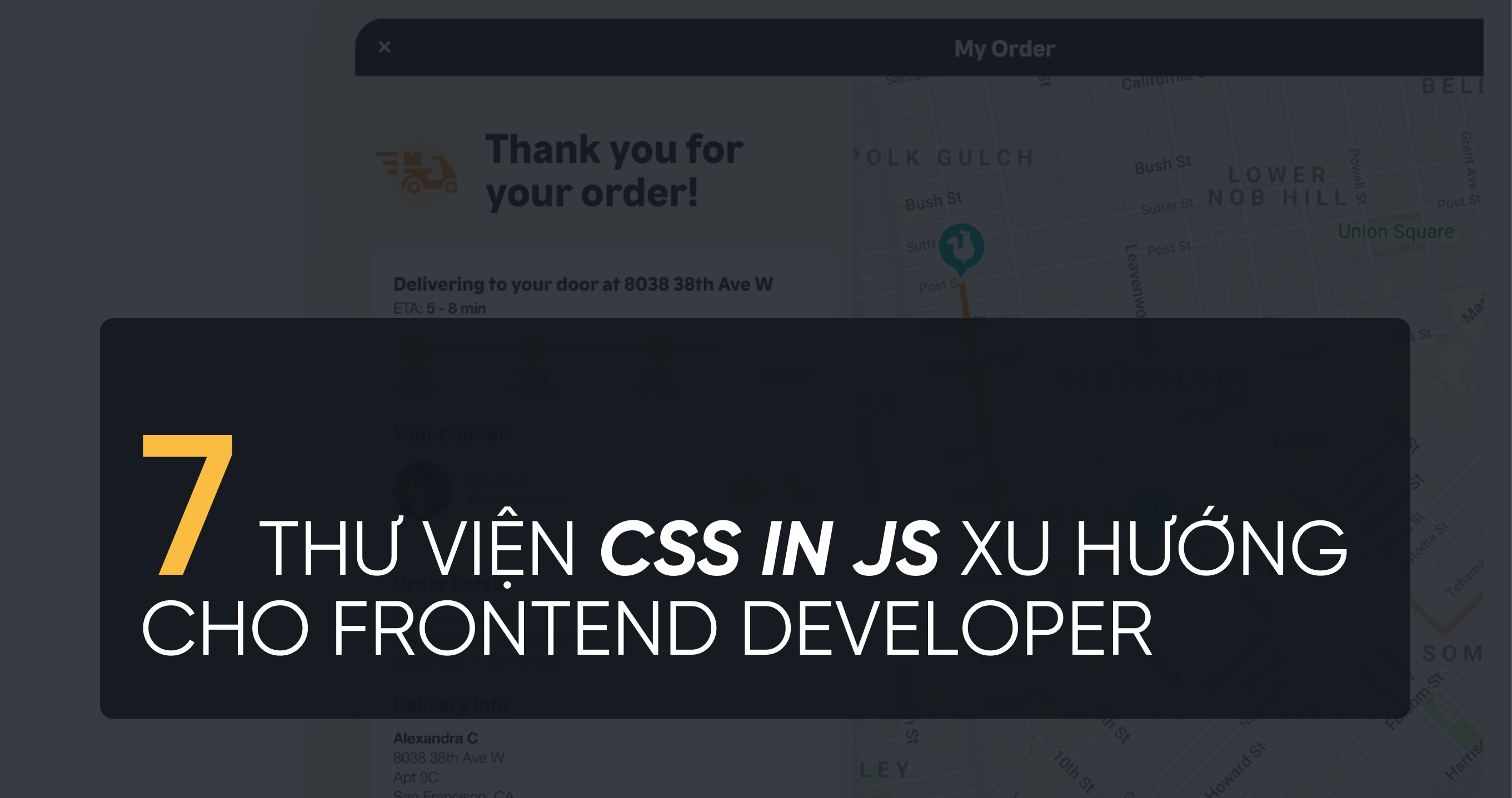 thumbnail 7 thư viện CSS IN JS components xu hướng cho Frontend Developer
